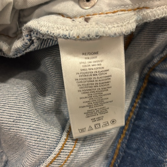 Re/done 70s stovepipe jeans - Picture 7 of 8